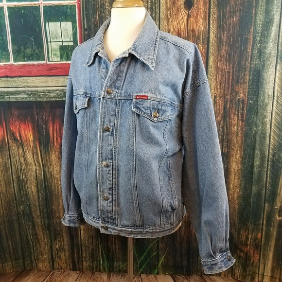 columbia jean jacket